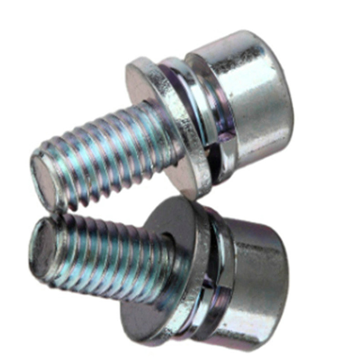 M3 rustfrit stål 314&316 6-lappet kophoved kombinationsskrue