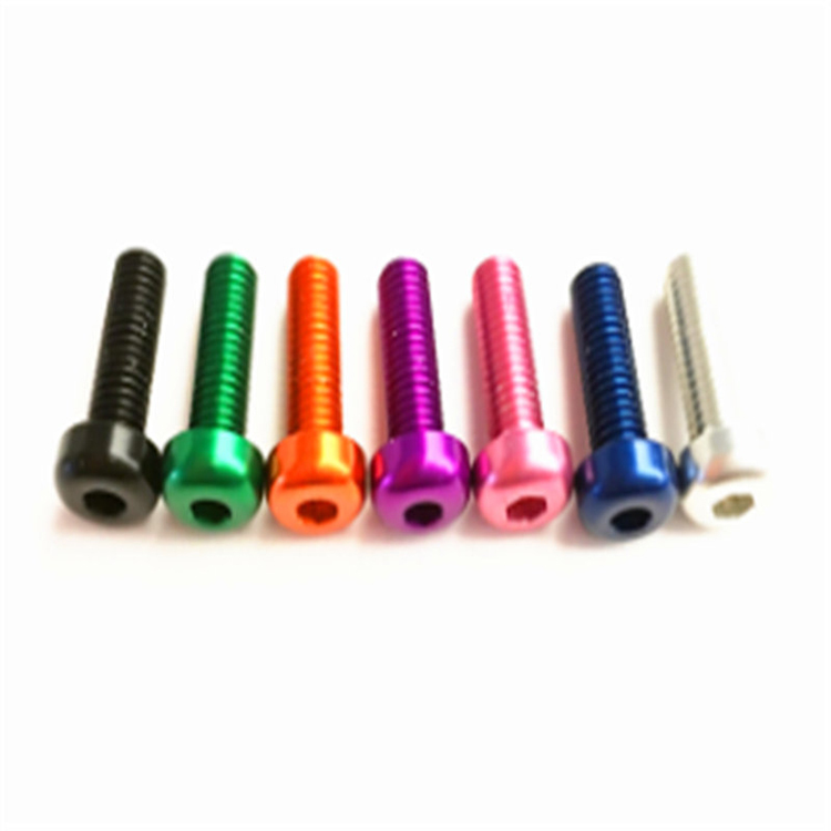 Brugerdefinerede M5 M6 M8 M10 bolte med sekskantet aluminium
