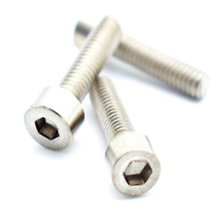Din912 m3 sekskantet titanium unbracon socket kopskrue