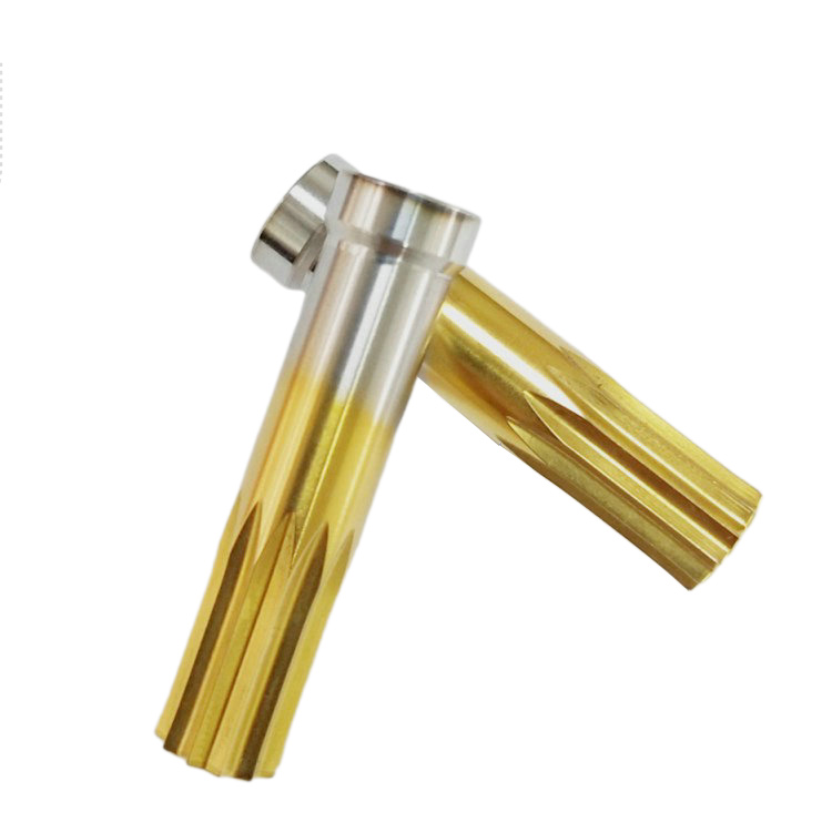 Forme Custom Fabrication Services Lige Cylindriske Involut Splines Metrisk Modul PIN med TIN