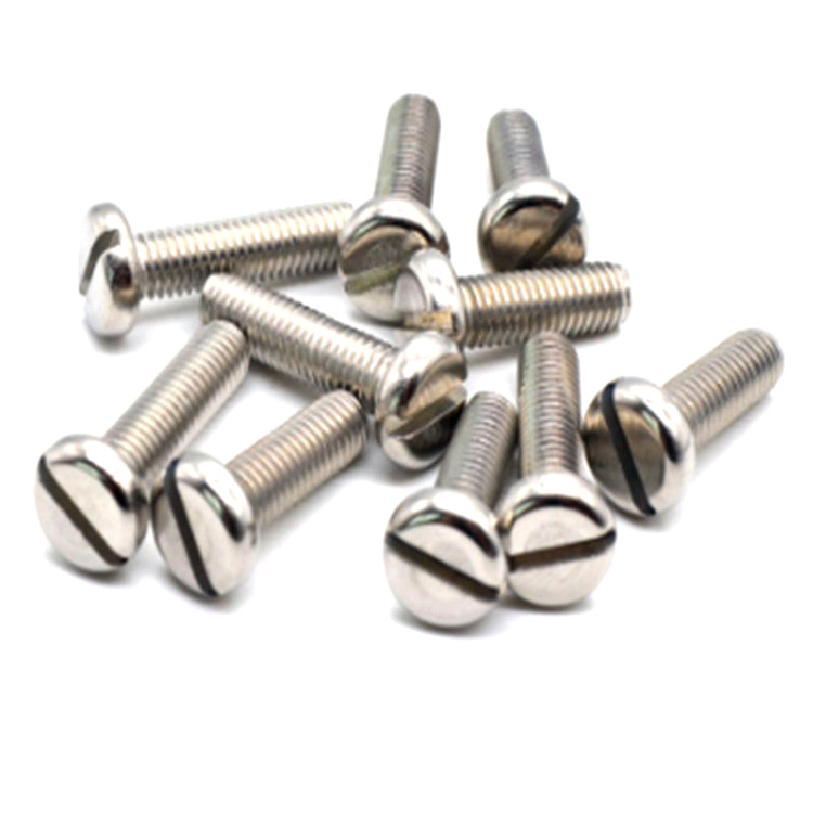 DIN 84 SUS 304 316 A2-70 Slidsede ostehoved maskinskruer
