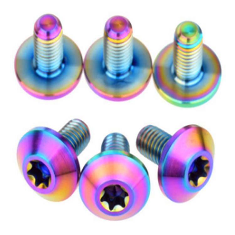 M6x17 Titanium truss hoved sekskantet torx skrue til motorcykel