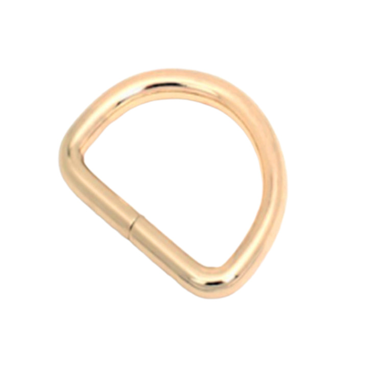 Nyt design hardware tilbehør 25 mm metal D ring til håndtaske