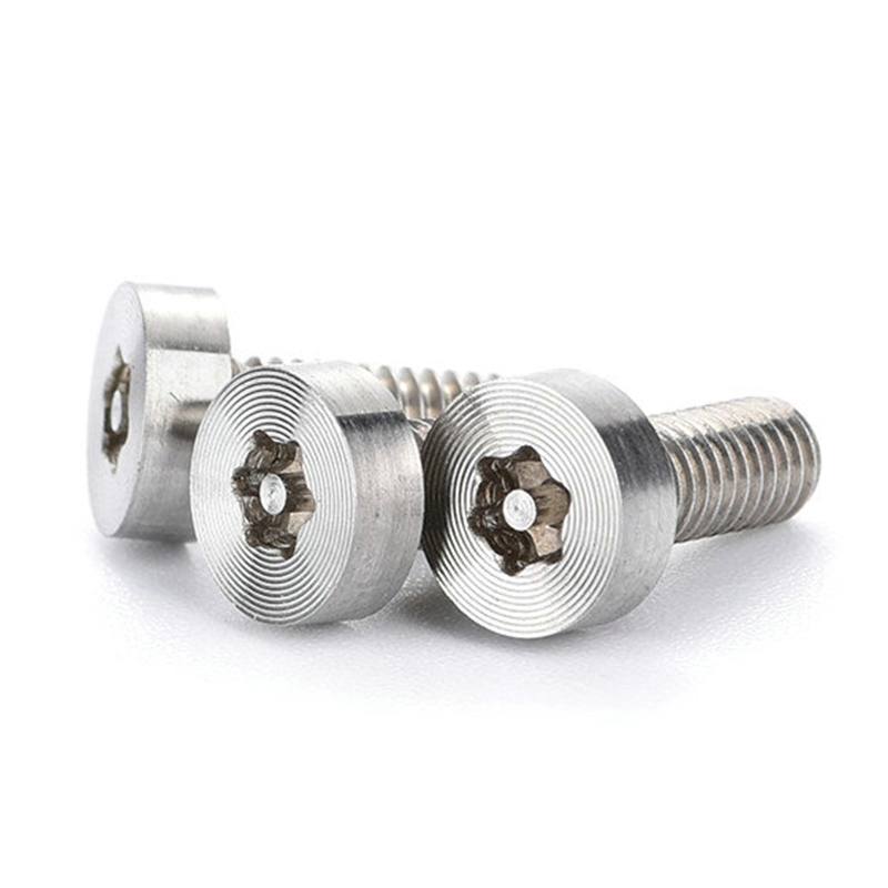 Nyt design rustfrit stål satin børstet kop torx skrue Nyt design rustfrit stål satin børstet kop torx skrue