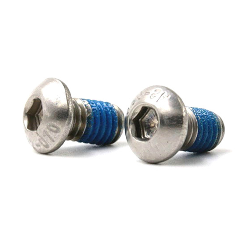 M2 knaphoved fatning lille mikro skrue med nylon patch M2 knaphoved fatning lille mikro skrue med nylon patch