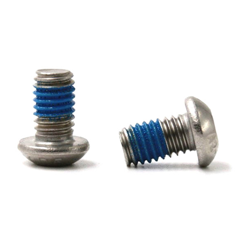 M2 knaphoved fatning lille mikro skrue med nylon patch M2 knaphoved fatning lille mikro skrue med nylon patch