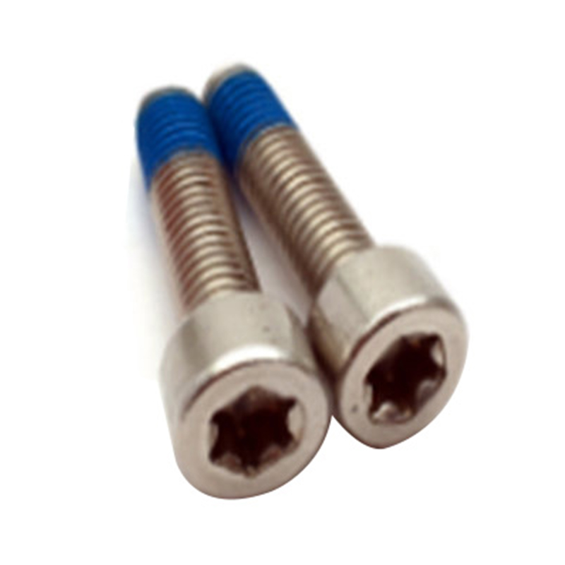 ISO14579 nyt design m6 torx med stift nylonbelagt medicinsk skrue ISO14579 nyt design m6 torx med stift nylonbelagt medicinsk skrue