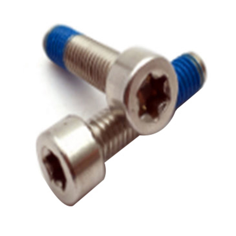 ISO14579 nyt design m6 torx med stift nylonbelagt medicinsk skrue ISO14579 nyt design m6 torx med stift nylonbelagt medicinsk skrue