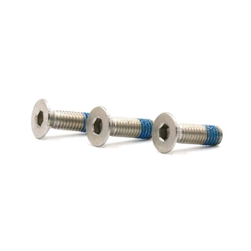 Rustfrit stål 304 M3 fladt forsænket hoved unbraco mikro mini låseskruer Rustfrit stål 304 M3 fladt forsænket hoved unbraco mikro mini låseskruer
