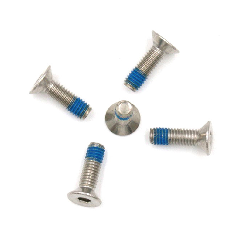 Rustfrit stål 304 M3 fladt forsænket hoved unbraco mikro mini låseskruer Rustfrit stål 304 M3 fladt forsænket hoved unbraco mikro mini låseskruer