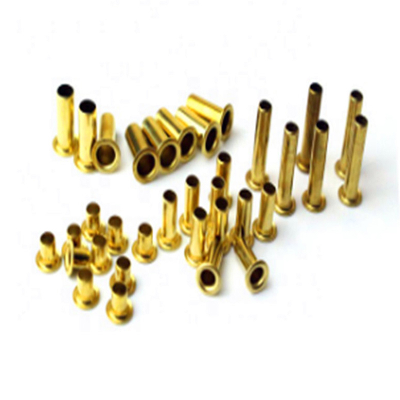 CNC drejning tilpasset aluminium nitte skrue ende kop nitte CNC drejning tilpasset aluminium nitte skrue ende kop nitte
