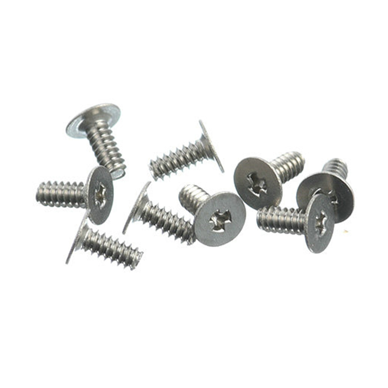 Rustfrit stål M0.8 M1.0 M1.2 M1.4 M1.7 fladt hoved Y-formet lille skrue Rustfrit stål M0.8 M1.0 M1.2 M1.4 M1.7 fladt hoved Y-formet lille skrue
